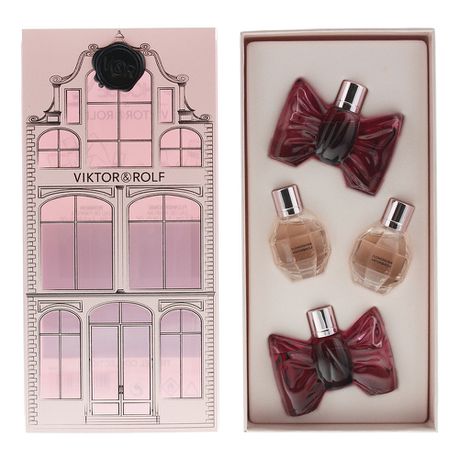 Viktor & Rolf 4 Piece Flowerbomb & Bonbon 7ml Gift Set (Parallel Import) Buy Online in Zimbabwe thedailysale.shop