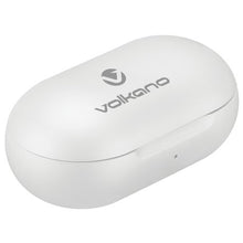 Load image into Gallery viewer, Volkano Taurus Series True Wireless Earphones with Charging Case - White

