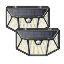Load image into Gallery viewer, 310 LED Solar Wall lights PIR Motion Sensor Box of 2 Units
