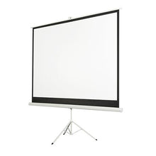 Load image into Gallery viewer, Tripod 100 inch portable electric projecting screen remote control
