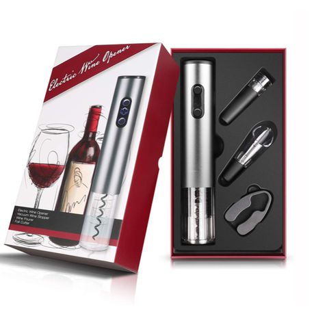 CheffyThings Electric Wine Opener Gift Set
