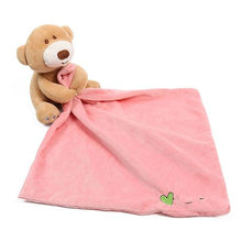 Load image into Gallery viewer, Soft Infant Baby Nursery Security Bear Blanket Lovey Toy Towel - Bear
