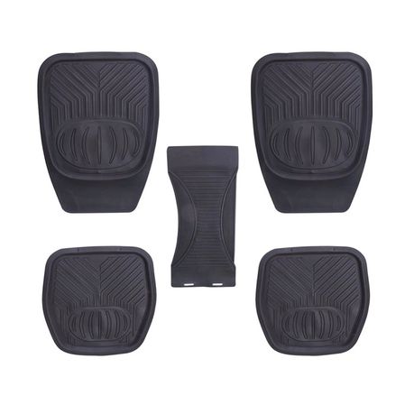 5 Piece Universal Car Rubber Mats For All Cars Buy Online in Zimbabwe thedailysale.shop
