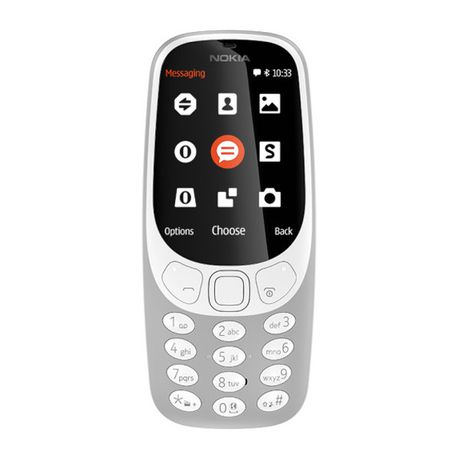 Nokia 3310 Dual Sim - Grey Buy Online in Zimbabwe thedailysale.shop