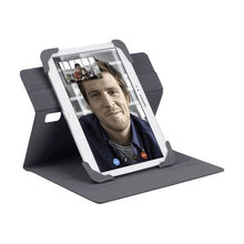 Load image into Gallery viewer, Fit N' Grip 9-10 inch Rotating Universal Tablet Case -  Navy Blue/Black
