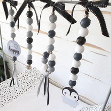 Load image into Gallery viewer, Ruby Melon Dingle Dangle Set - Happy Penguin
