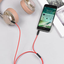 Load image into Gallery viewer, Hoco UPA12 1M 3.5mm AUX Cable with Mic - Black
