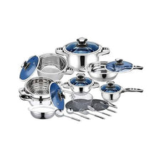 Load image into Gallery viewer, DH - 30 Piece Stainless Steel 7 Layer Capsuled Bottom Cookware Set
