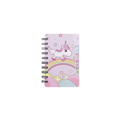 Quest Unicorn Spiral Notebook - Lilac Buy Online in Zimbabwe thedailysale.shop