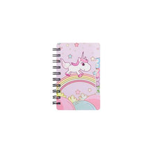 Load image into Gallery viewer, Quest Unicorn Spiral Notebook - Lilac
