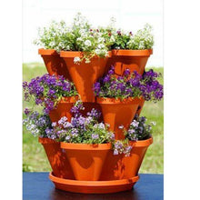 Load image into Gallery viewer, Garden Vertical Stacking Potting Set of 5
