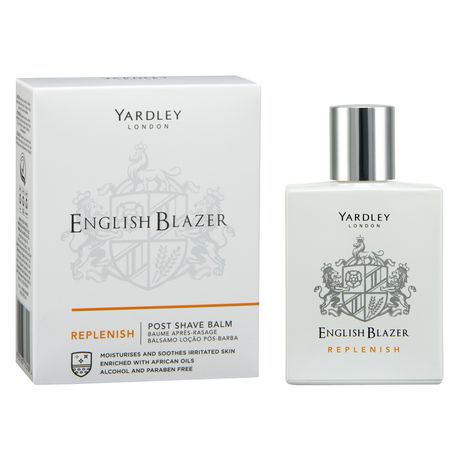 Yardley English Blazer Replenish Aftershave Balm 100Ml Buy Online in Zimbabwe thedailysale.shop