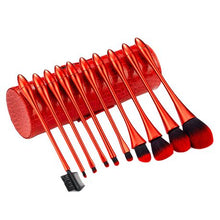 Load image into Gallery viewer, 10 Pieces Profession Makeup Brushes Set
