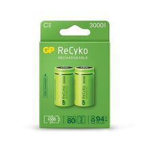 Load image into Gallery viewer, GP Batteries Recyko 1.2V C 3000mAh NiMH Rechargeable Batteries
