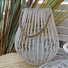 Load image into Gallery viewer, HouzeComfort Home Decorative Willow Candle Lantern with Glass
