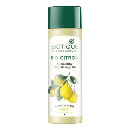 Biotique Bio Citron Stimulating Body Massage oil 200ml Buy Online in Zimbabwe thedailysale.shop