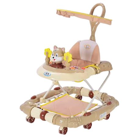 Baby Learning Walker & Playing Seat Creamy Chocolate Colour Buy Online in Zimbabwe thedailysale.shop