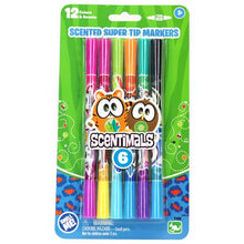 Load image into Gallery viewer, Scentimals Scented Double End Stip Markers
