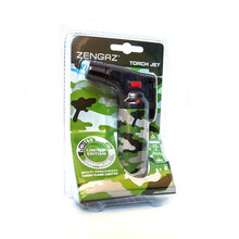 Load image into Gallery viewer, Zengaz Army Torch Jet Lighter - Light Green
