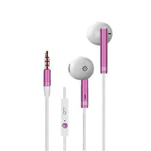 Load image into Gallery viewer, KIN K98 Metal Shell Bass Earphone with Mic - Pink
