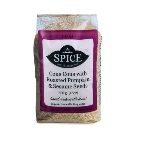 Spice & All Things Nice- Couscous Roasted Pumpkin & Sesame Seeds 500g Buy Online in Zimbabwe thedailysale.shop
