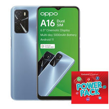 Load image into Gallery viewer, OPPO A16 32GB Dual Sim - Pearl Blue + Vodacom SIM Card Pack
