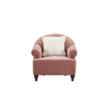Load image into Gallery viewer, LUX Padded 1 Seater Sofa Pink
