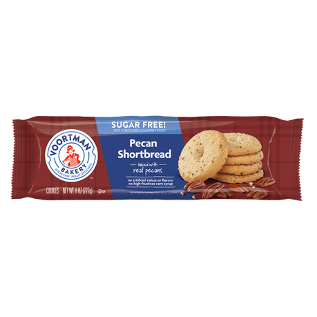 Voortman Sugar Free Pecan Shortbread Cookies 227 g Buy Online in Zimbabwe thedailysale.shop