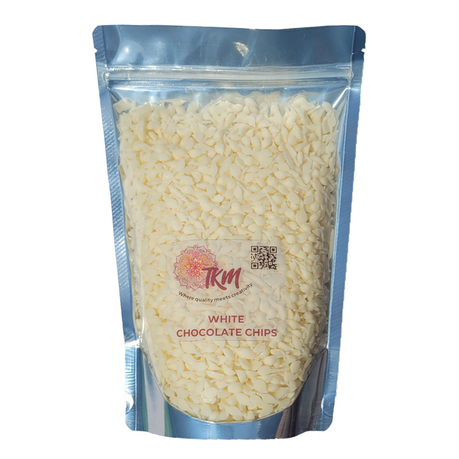 White Chocolate Chips - 500G Buy Online in Zimbabwe thedailysale.shop