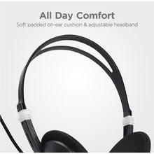 Load image into Gallery viewer, Astrum On-ear PC Wired Headset with Mic - HS100
