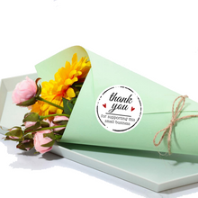 Load image into Gallery viewer, Sticker -100 Thank You for supporting this small business labels
