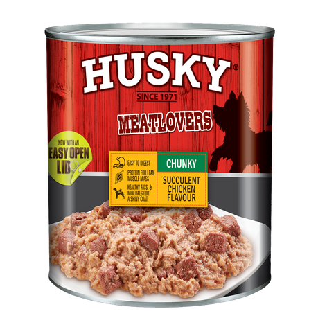 Husky Chunky Chicken (6 x 775g) Buy Online in Zimbabwe thedailysale.shop