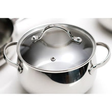 Load image into Gallery viewer, Lifetime Guarantee, 18/10 SS 9PC Mela Pot Set
