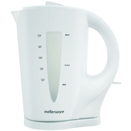 Mellerware - 2200W 1.7L White Cordless Kettle - Sabie