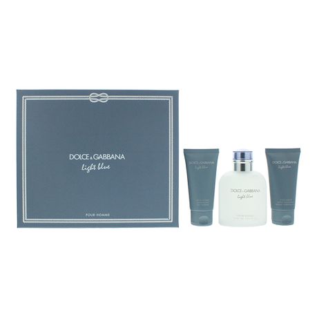 Dolce & Gabbana Light Blue L'eau De Toilette Gift Set (Parallel Import) Buy Online in Zimbabwe thedailysale.shop