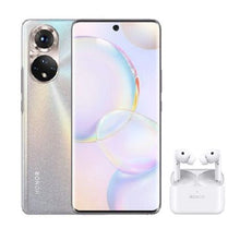Load image into Gallery viewer, HONOR 50 5G 256GB Dual Sim - Frost Crystal Bundled with HONOR Otter Earbuds
