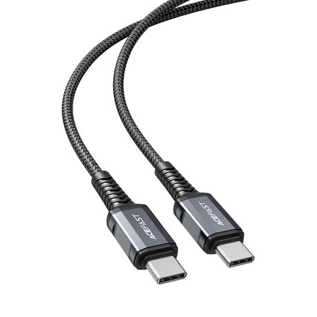 Acefast - USB-C to USB-C aluminum alloy charging data cable Buy Online in Zimbabwe thedailysale.shop