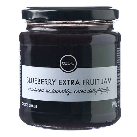 OZblu Blueberry Extra Fruit Jam - 291g Buy Online in Zimbabwe thedailysale.shop