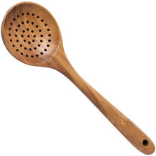Load image into Gallery viewer, Hubbe Bamboo Skimmer Spoon Spatula
