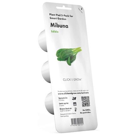 Click and Grow Mibuna Refill for Smart Herb Garden - 3 Pack Buy Online in Zimbabwe thedailysale.shop