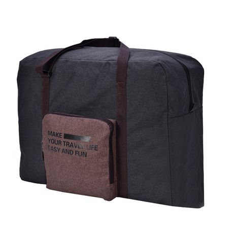 Travel Lightweight Waterproof Tote Bag - Black Buy Online in Zimbabwe thedailysale.shop
