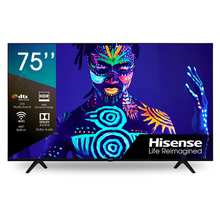 Load image into Gallery viewer, Hisense 75 UHD Smart LED TV with HDR &amp; Bluetooth
