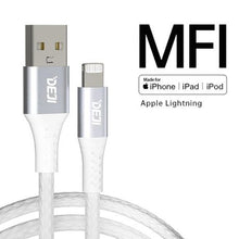 Load image into Gallery viewer, DEJI MFI certified USB to lightning cable
