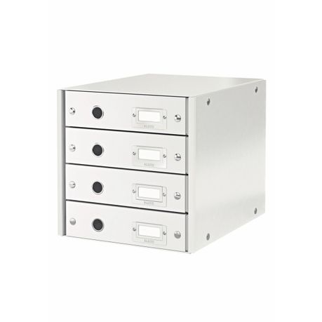 Leitz: Drawer Cabinet 4 Drawers - White Buy Online in Zimbabwe thedailysale.shop