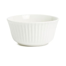 Load image into Gallery viewer, George &amp; Mason - Embossed Striped Porcelain Dinner Set - 16 Piece

