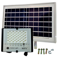 Load image into Gallery viewer, 100W Solar Outdoor LED Floodlight with solar panel
