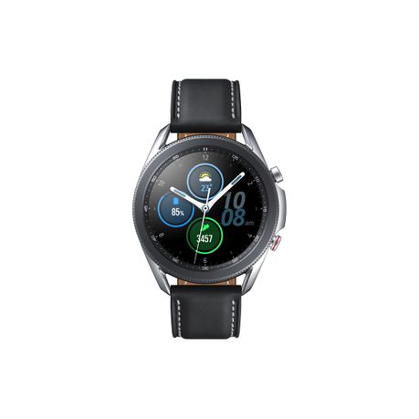Samsung Galaxy Watch3 (R840) BT Smartwatch (45mm) - Mystic Silver Buy Online in Zimbabwe thedailysale.shop
