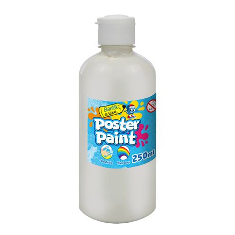 Bantex, Poster Paint 250ml - White Buy Online in Zimbabwe thedailysale.shop