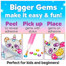 Load image into Gallery viewer, Magical Fun - Diamond Dot Big Gem Kit - Stickers &amp; Suncatchers
