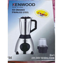 Load image into Gallery viewer, Classic 2 in 1 ice crusher stainless steel Blender
